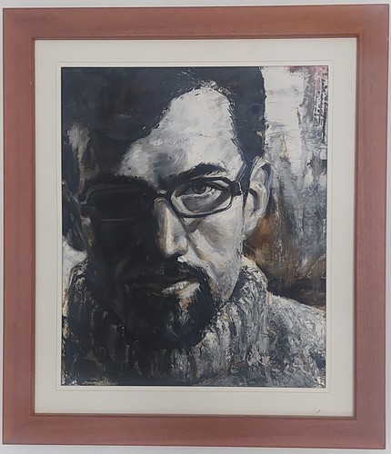 Davide frisoni olio su tela - olio,