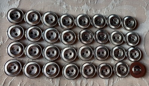 Boutons metal ancien - boutons,