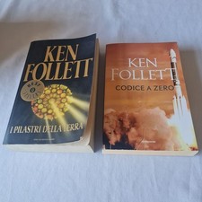 (Ken Follett) Codice a zero + I pilastri della terra   Mondadori 2 vol.