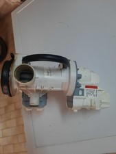 Samsung DC31-00181A Pompa di Scarico della Lavatrice - Bianca