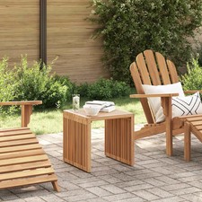 Marrone Legno massello di teak Tavolo da patio Tavolo in Teak vidaXL