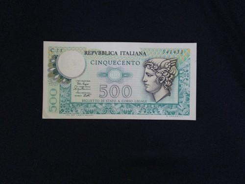 500 lire testa alata - testa,