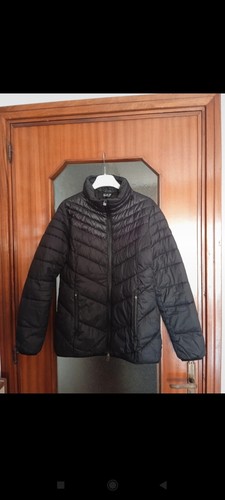 Giubbotto con zip nero armani - giubbotto,