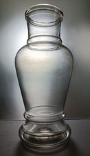 1930/40 Grande Vaso Da Negozio Dolciumi O Caramelle  Soffiato Su Stampo Venezia 