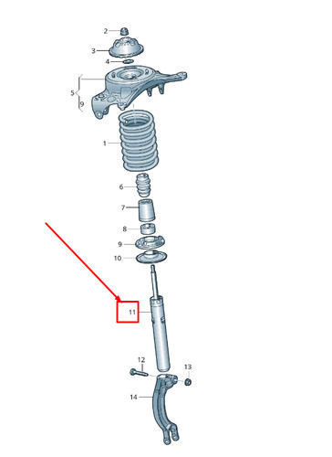 Nuovo ammortizzatore gas - ammortizzatore, a