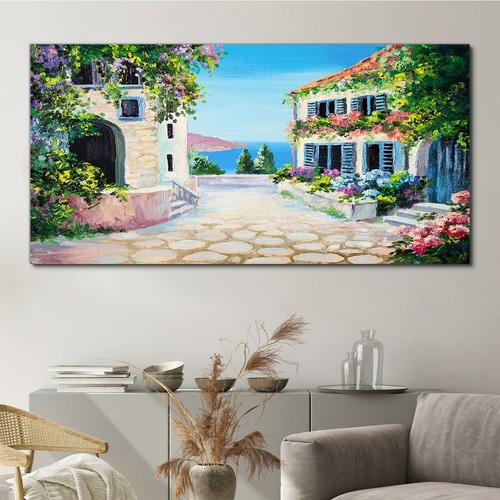 Quadro stampa tela olio - stampa, su