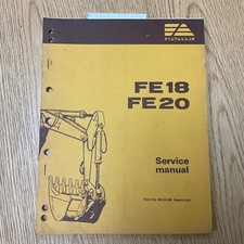 Fiat Allis FE18 FE20 EXCAVATOR