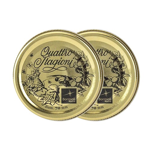 Tappi vasetti vetro 70mm - vasetti,