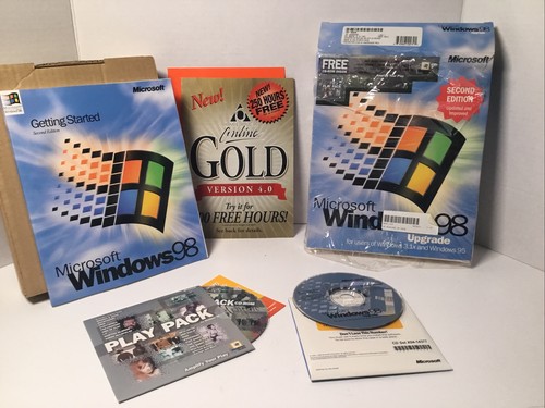 Microsoft windows con - 98, cd