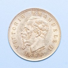 VITTORIO EMANUELE II 5 LIRE
