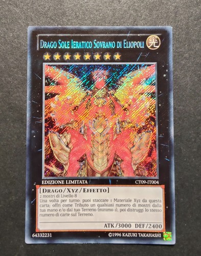 Drago sole ieratico - yu-gi-oh,
