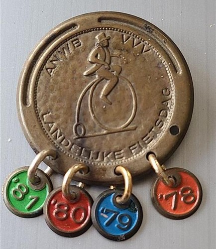 Distintivo ciclismo vintage