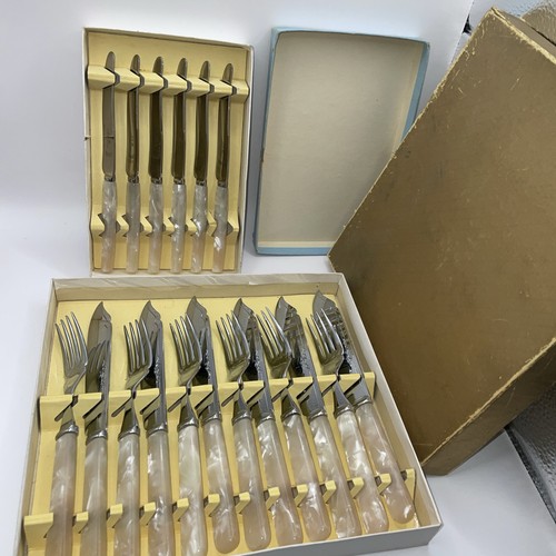Vintage 12pc fish - 12pc,