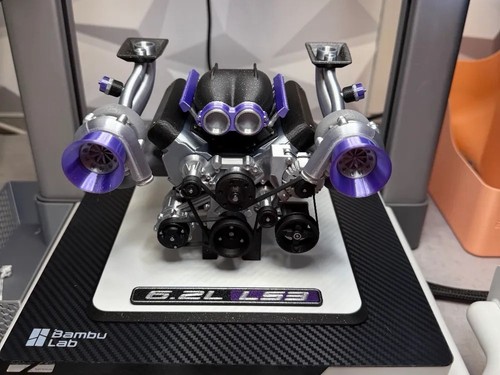 Motore ls3 twin turbo - ls3, 6.2l