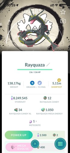 Pokémon shiny rayquaza - pokémon,