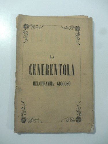 Cenerentola ossia bonta - cenerentola,