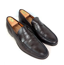SANTONI Slip On Penny Loafer