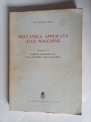 Sesini meccanica applicata - sesini,