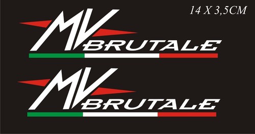Adesivi agusta brutale - adesivi, con
