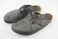 Birkenstock Boston pelle nera