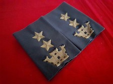 Gradi tubolari Tenente Colonnello Esercito Italiano vintage