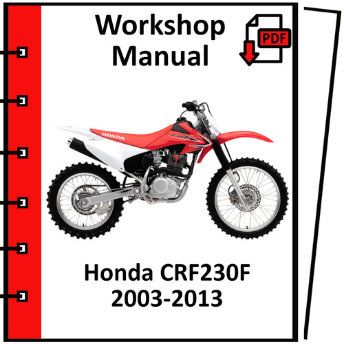 Honda crf230f 2003 2004 2005 - honda,