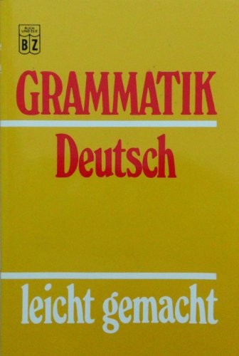 Grammatik deutsch leicht - deutsch,