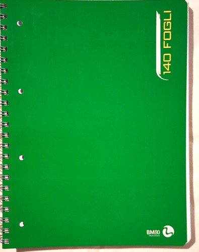 Quaderno cartonato spirale