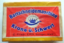 Macchina da taglio barba VINTAGE KRONE U.SCHWERT MADE IN GERMANY