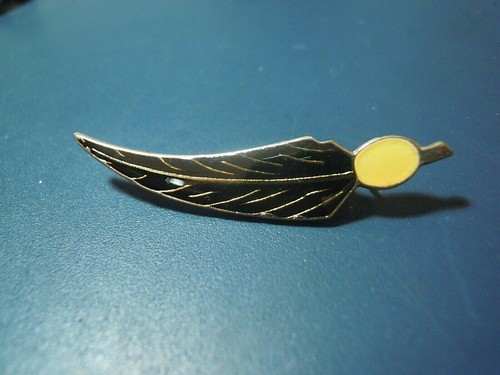 Spilla metallo penna - metallo,