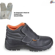 SCARPE DA LAVORO ANTINFORTUNISTICHE BETA UTENSILI WORK 7245BK ALTA SALDATORE S3