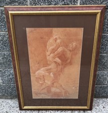 disegno artista siciliano - antico disegno firmato