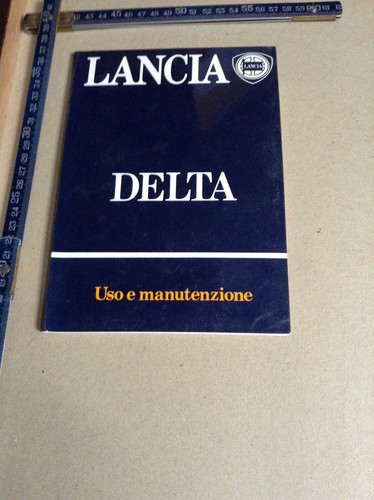 Lancia delta libretto uso - lancia,