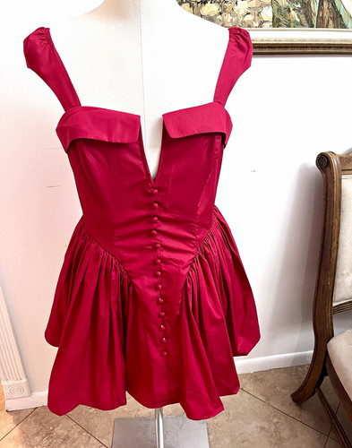 Fashion nova mini abito rosso - nova,