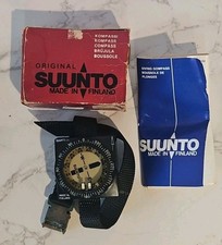 Bussola Suunto Dive, vintage anni 80 con scatola e istruzioni originali 