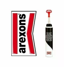 AREXONS MASTICE GUARNIZIONI PASTA SILICONE NERO ALTE TEMPERATURE 200ml COD. 0099