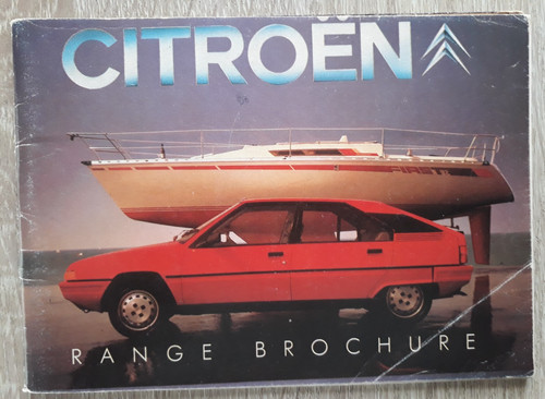 Brochure gamma citroen 1983 - brochure,