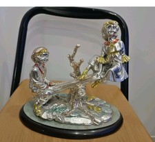 Silver Enamel Laminated Resin