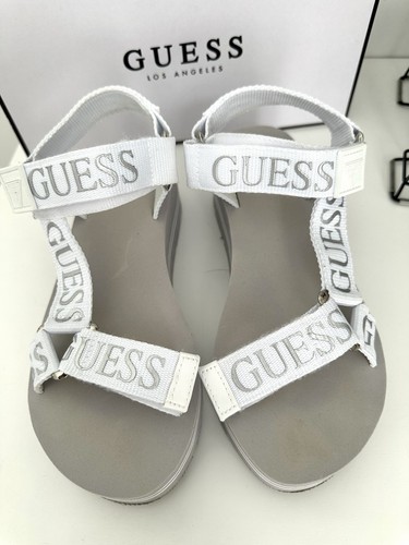 Guess sandali donna bianchi - guess,