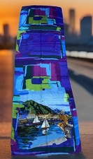 Vintage Sciarpa scialle seta