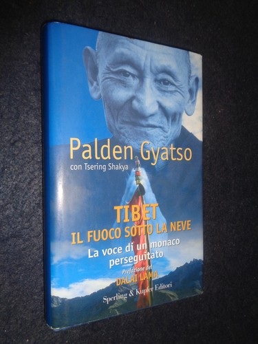Tibet fuoco sotto neve - il,