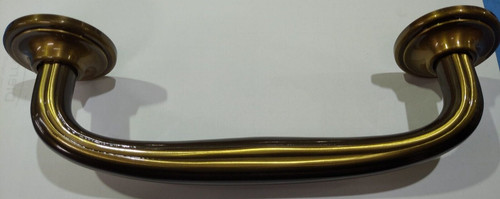 Maniglione ottone bronzato - ottone,