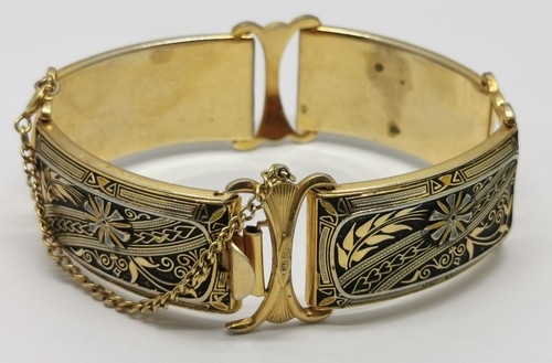 Vtg 1980s damascene gilt - 1980s,