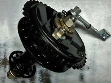 Royal Enfield Vintage Completa Mezza Larghezza Mozzo Ruota Posteriore...