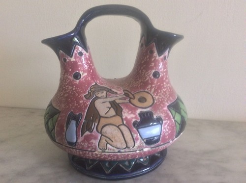 Vaso smaltato ceramica - , anfora
