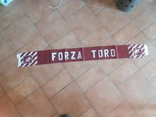 SCIARPA SCARF BUFANDA VINTAGE ANNI 80 NO ULTRAS FORZA TORO RASO 