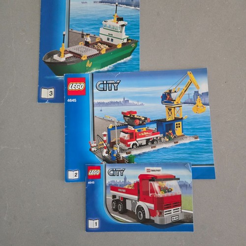Lego 4645 city harbor - #4645,