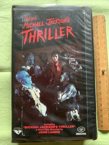 Michael jackson thriller vhs - michael,