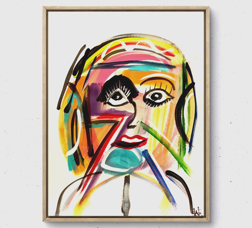 Quadro futuristico - quadro,
