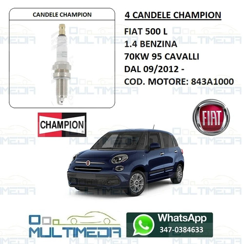 Candele champion copper plus - candele,